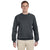 Jerzees Men's Charcoal Grey 8 Oz. Nublend Fleece Crew