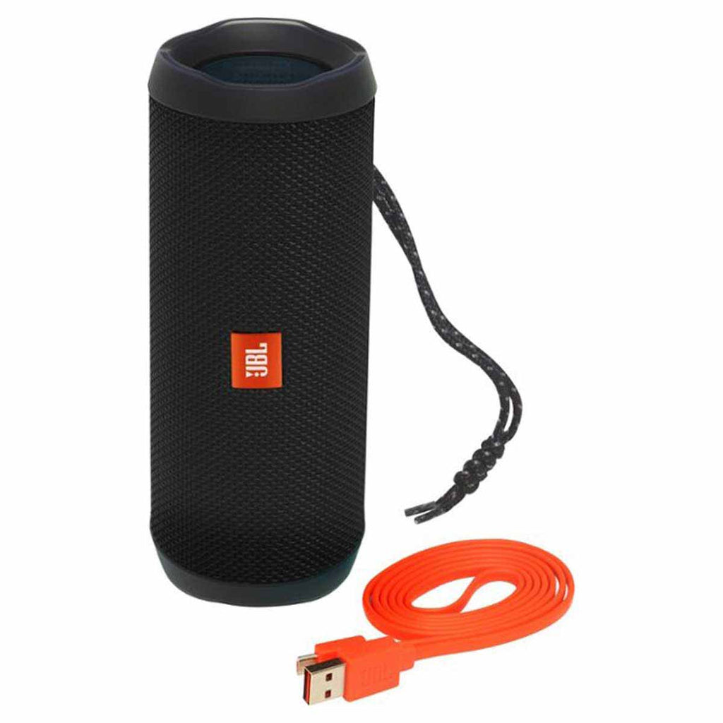 JBL Black Flip 4 Portable Bluetooth Speaker