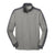 Nike Men's Athletic Grey Heather/ Dark Grey Dri-FIT Long Sleeve Quarter Zip Shirt