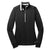 Nike Women's Black/White Dri-FIT Long Sleeve Quarter Zip Shirt