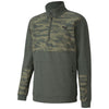 Puma Golf Men's Thyme Cloudspun Camo Golf Quarter Zip