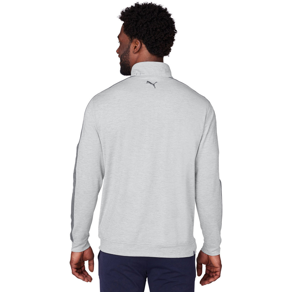 Puma Golf Men's High Rise Heather/Quiet Shade T7 Cloudspum 1/4 Zip