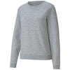 Puma Golf Women's Light Grey Heather Cloudspun Golf Crewneck