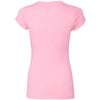 Next Level Women's Dusty Pink Poly/Cotton Short-Sleeve Tee