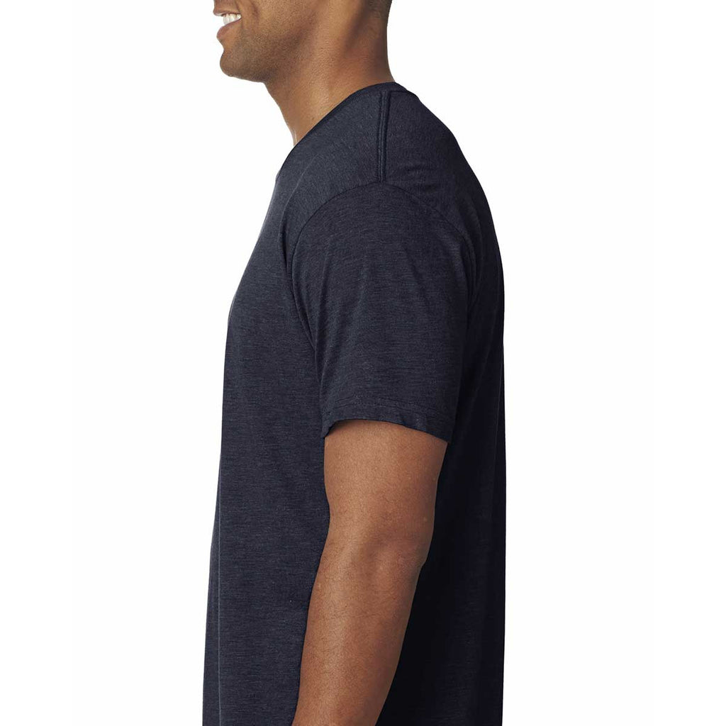 Next Level Men's Vintage Navy Triblend Crew Tee