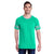 Jerzees Men's Mint Heather/Oxford 4.5 Oz. Tri-Blend Varsity Ringer T-Shirt