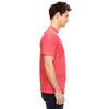 Comfort Colors Men's Neon Red Orange 6.1 oz. Pocket T-Shirt