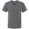 Next Level Men's Premium Heather Triblend V-Neck Tee