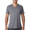 Next Level Men's Premium Heather Triblend V-Neck Tee