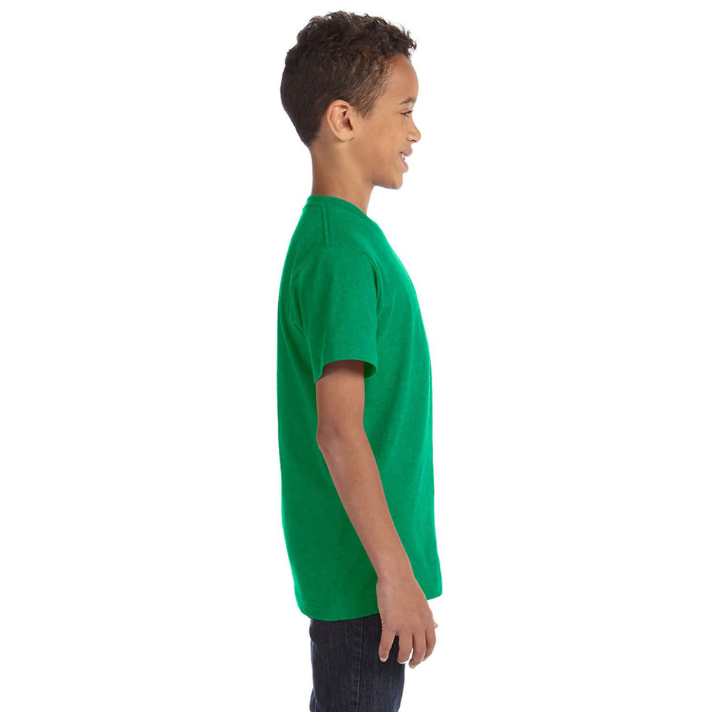 LAT Youth Vintage Green Fine Jersey T-Shirt