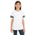 LAT Youth White/Black Football Fine Jersey T-Shirt