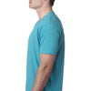 Next Level Men's Bondi Blue Premium CVC V-Neck Tee