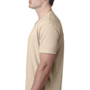 Next Level Men's Cream Premium CVC V-Neck Tee