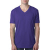 Next Level Men's Purple Rush Premium CVC V-Neck Tee