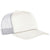 Yupoong White Classic Curved Foam Trucker Cap