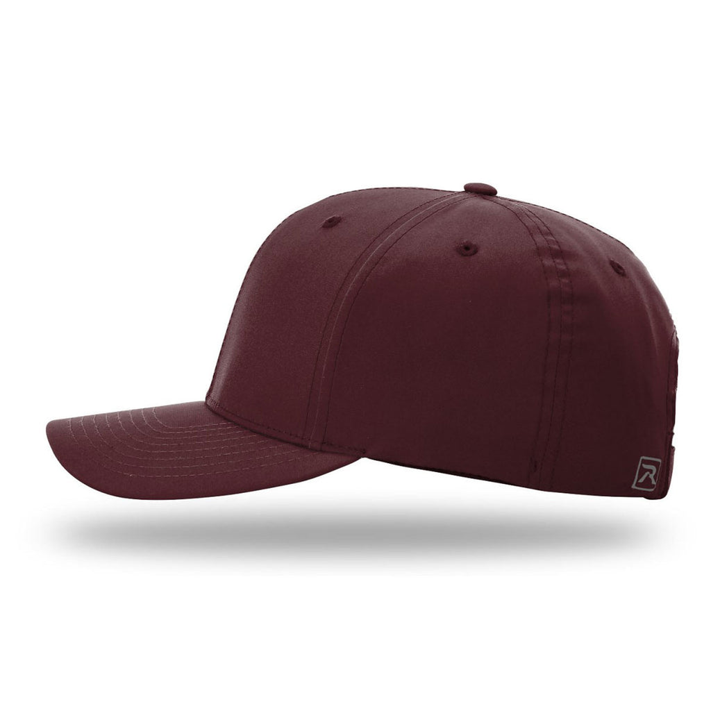 Richardson Maroon Lite R-Flex Adjustable Micro Hook & Loop Cap