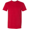 Next Level Men's Red Premium Fitted Sueded Crew