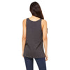 Bella + Canvas Women's Dark Grey Heather Relaxed Jersey Tank