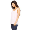 Bella + Canvas Women's Pink Relaxed Jersey Tank