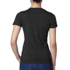 Next Level Women's Black CVC Crew Tee