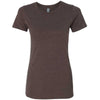 Next Level Women's Espresso CVC Crew Tee