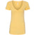 Next Level Women's Banana Cream CVC Deep V Tee