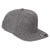 Yupoong Dark Grey Melton Wool Adjustable Cap