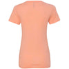 Next Level Women's Vintage Light Orange Triblend Crew