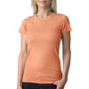 Next Level Women's Vintage Light Orange Triblend Crew