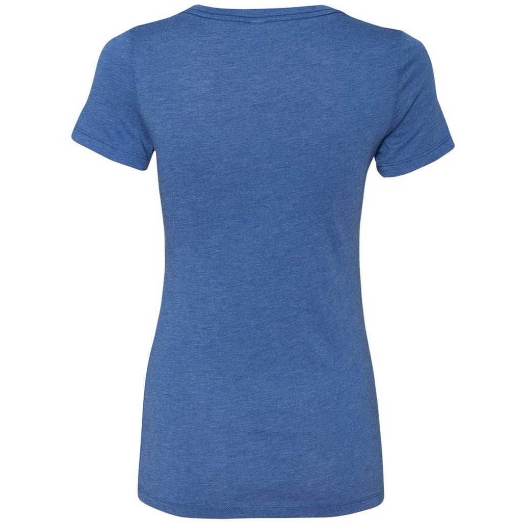 Next Level Women's Vintage Royal Triblend Crew