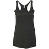 Next Level Women's Vintage Black Triblend Racerback Tank