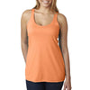 Next Level Women's Vintage Light Orange Triblend Racerback Tank