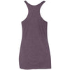 Next Level Women's Vintage Purple Triblend Racerback Tank