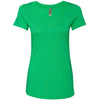 Next Level Women's Envy Triblend Deep-V Tee