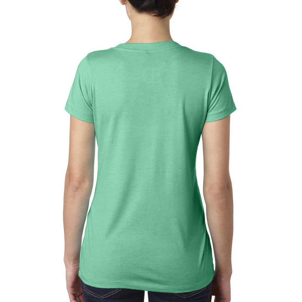 Next Level Women's Envy Triblend Deep-V Tee