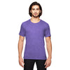 Anvil Men's Heather Purple Triblend T-Shirt