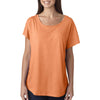 Next Level Women's Vintage Light Orange Triblend Dolman