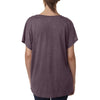 Next Level Women's Vintage Purple Triblend Dolman