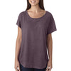 Next Level Women's Vintage Purple Triblend Dolman