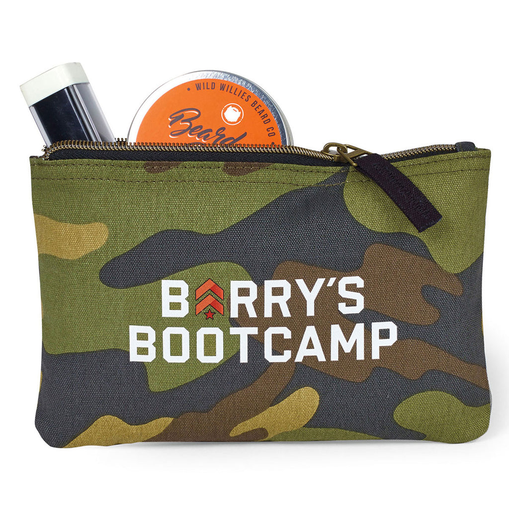 Gemline Classic Camo Avery Cotton Zippered Pouch