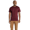 LAT Men's Maroon Fine Jersey T-Shirt