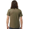 LAT Men's Vintage Military Green Fine Jersey Tee