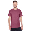 LAT Men's Vintage Burgundy Premium Jersey T-Shirt