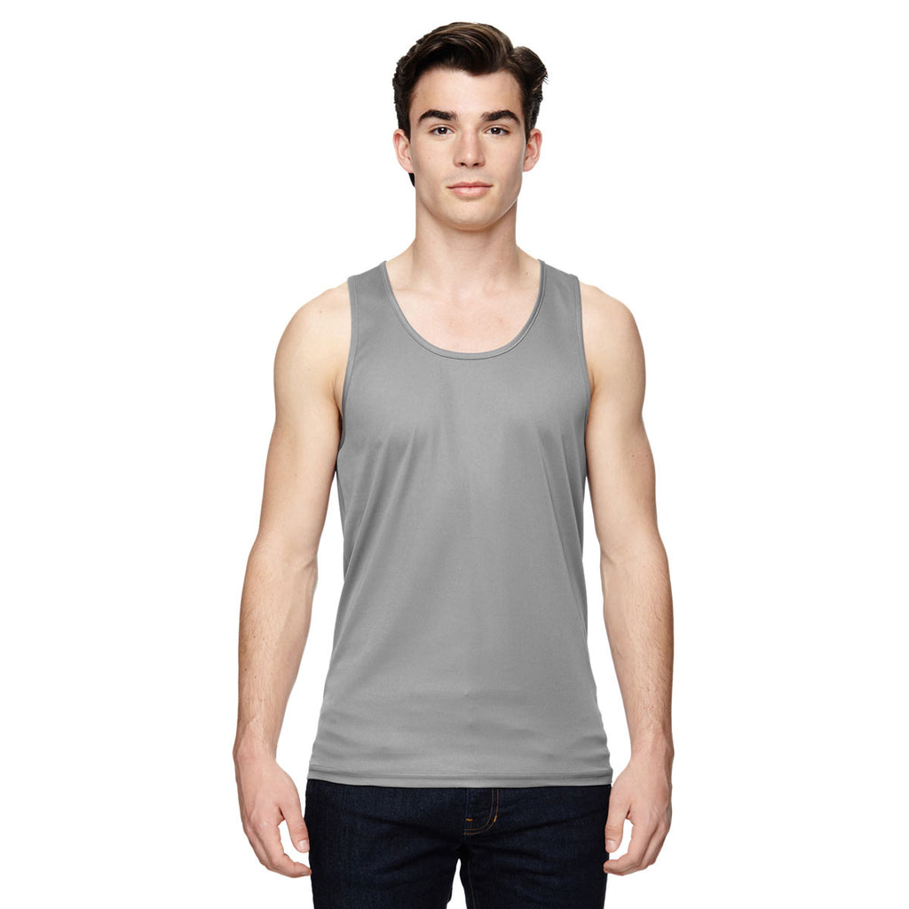 Augusta Sportswear Men's Silver Grey Training Tank