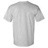 Bayside Men's Dark Ash USA-Made Short Sleeve T-Shirt with Pocket