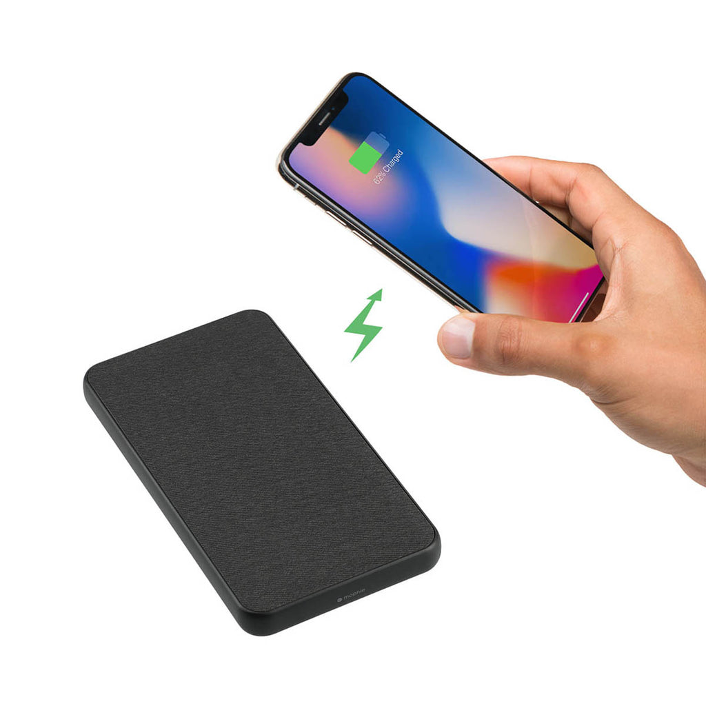 mophie Black 5000 mAh Wireless Power Bank