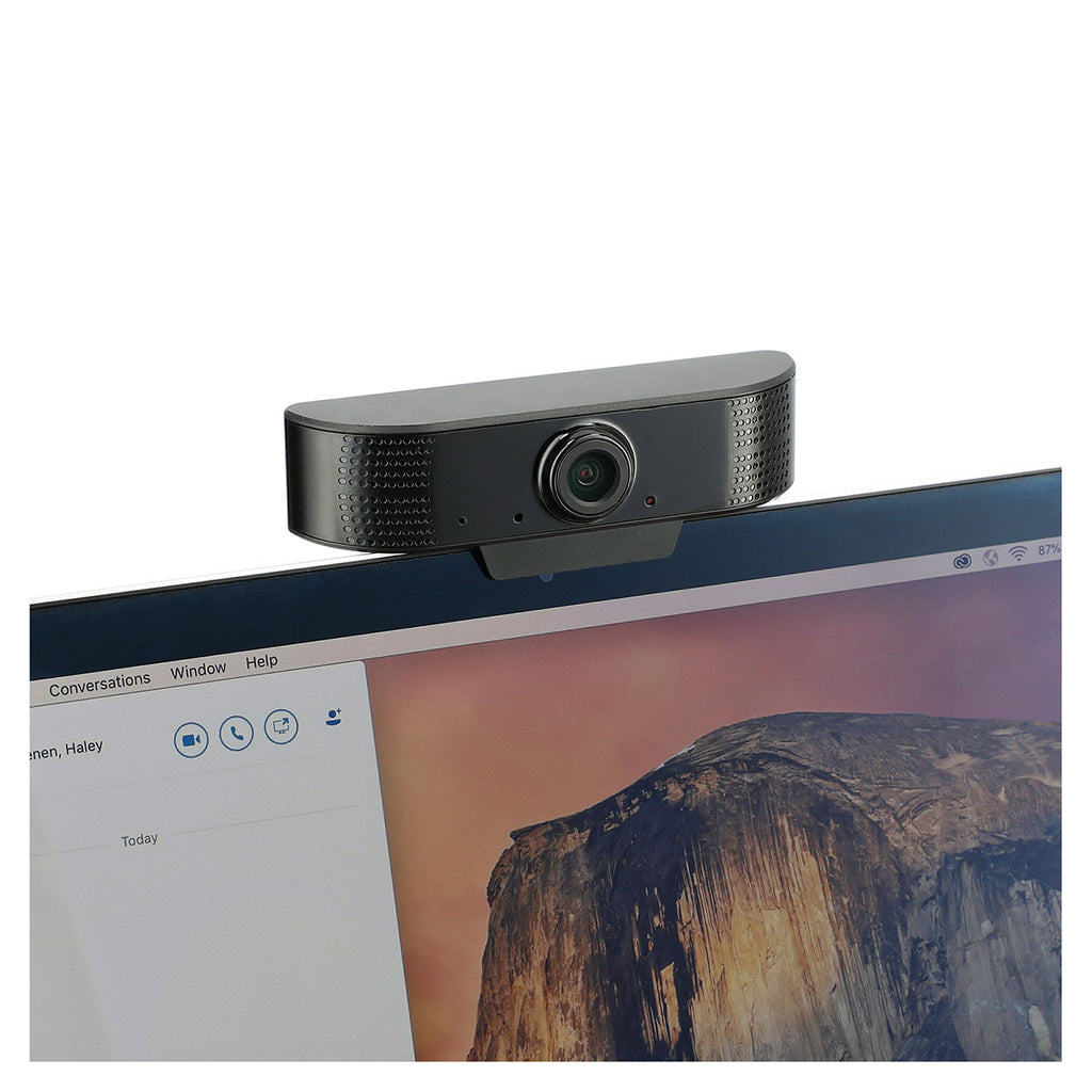 Leed's Black 1080P HD Webcam with Microphone