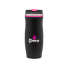 ETS Black/Pink Berlin Stainless Steel Tumbler 12 oz