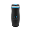 ETS Black/Aqua Berlin Stainless Steel Tumbler 12 oz