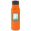 H2Go Orange 25 oz Stainless Steel Tread Bottle